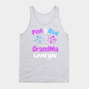 Pink or Blue GrandPa Loves you Tank Top